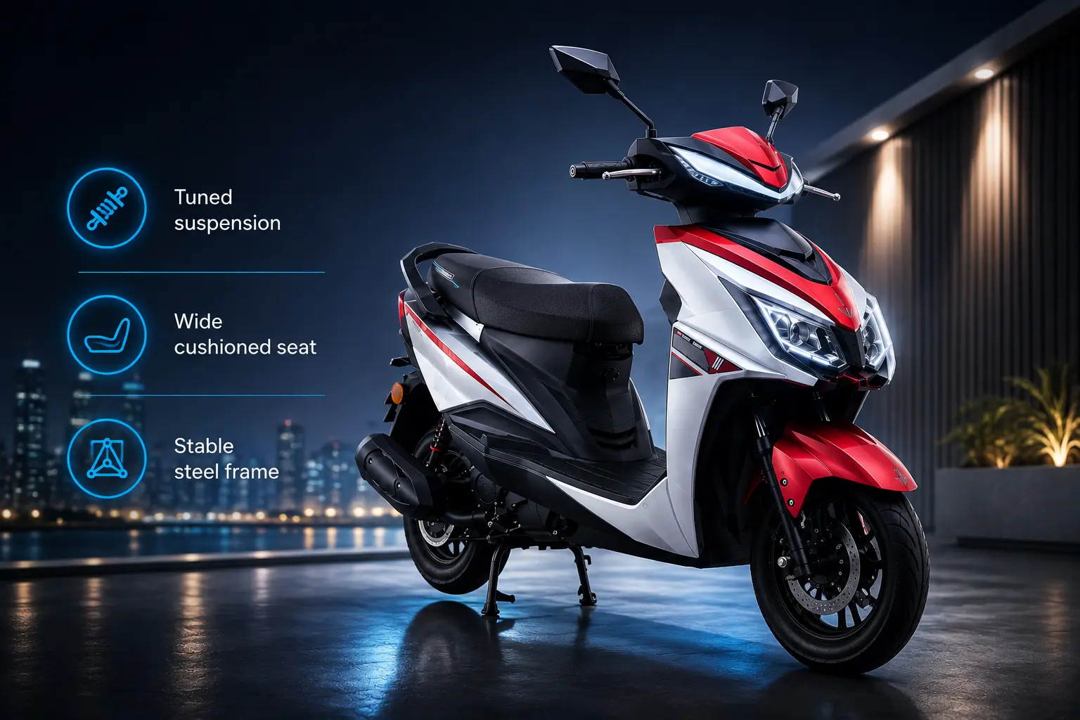 GYAAR XJ electric bike with comfort-focused design