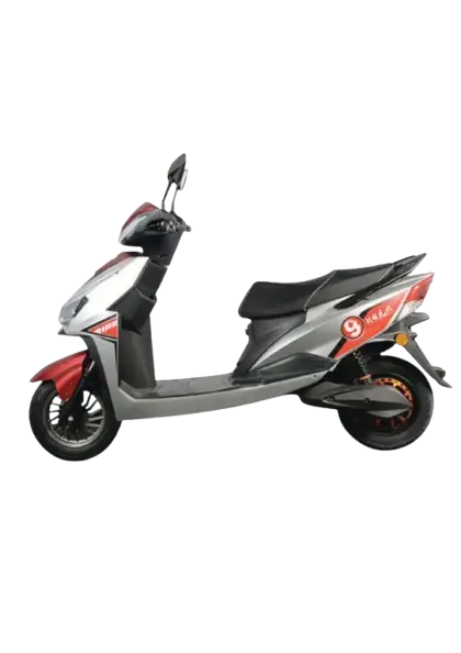 GYAAR NOVA electric scooter in red and silver