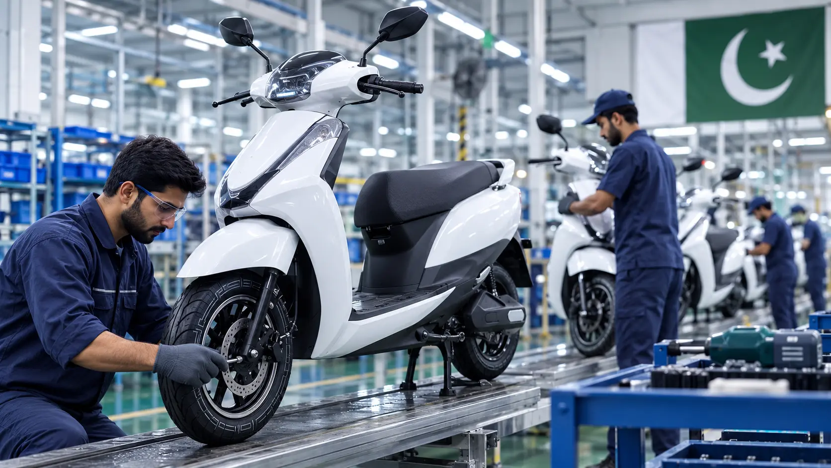 GYAAR local electric vehicle manufacturing in Pakistan