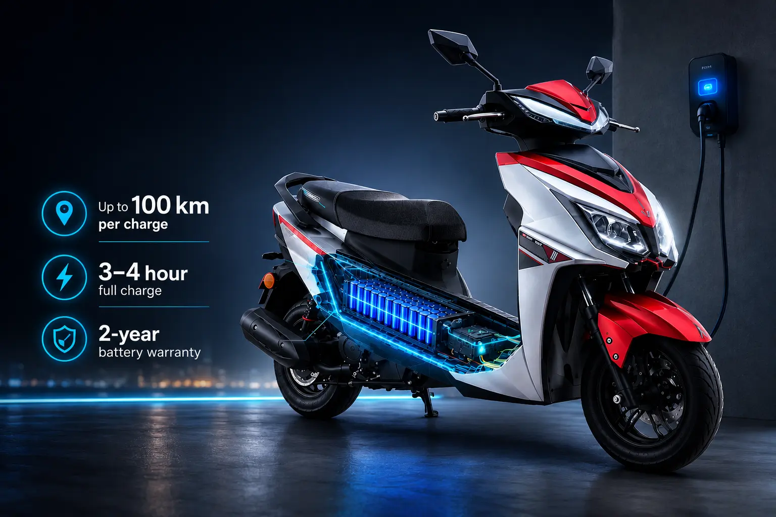 GYAAR electric scooter with premium lithium battery